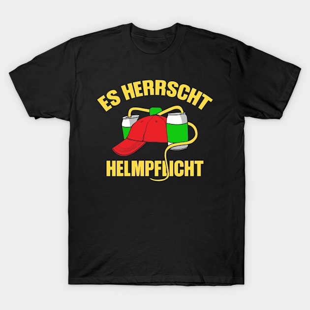 Helmets Are Compulsory T-Shirt by Realfashion